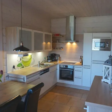 Ferienwohnung Im Blockhaus Rosenkranz Rathmannsdorf Exterior foto