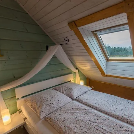 Ferienwohnung Im Blockhaus Rosenkranz Rathmannsdorf Exterior foto